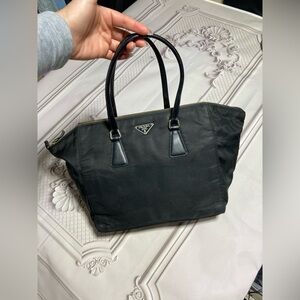 Prada Vintage Nylon & Leather Bag